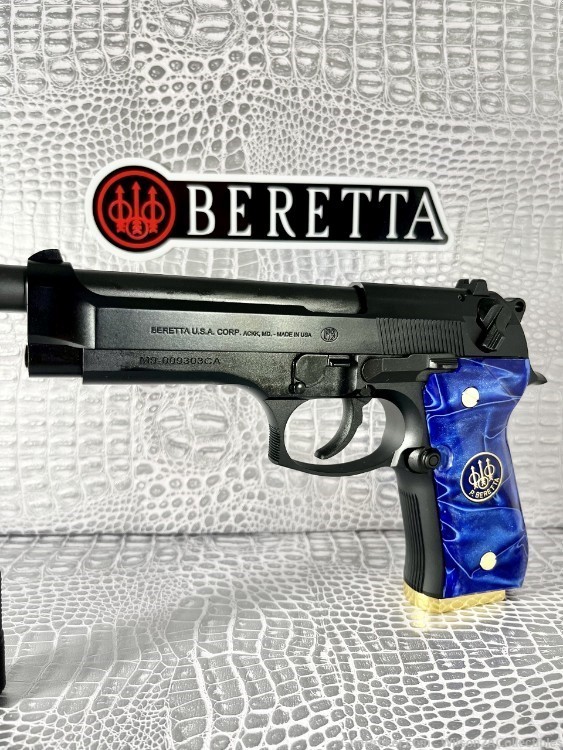 BEAUTIFUL Custom Beretta M9!  (CA Friendly Shipper!)-img-5