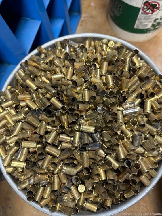 9mm Reloading Brass 1500ct-img-0