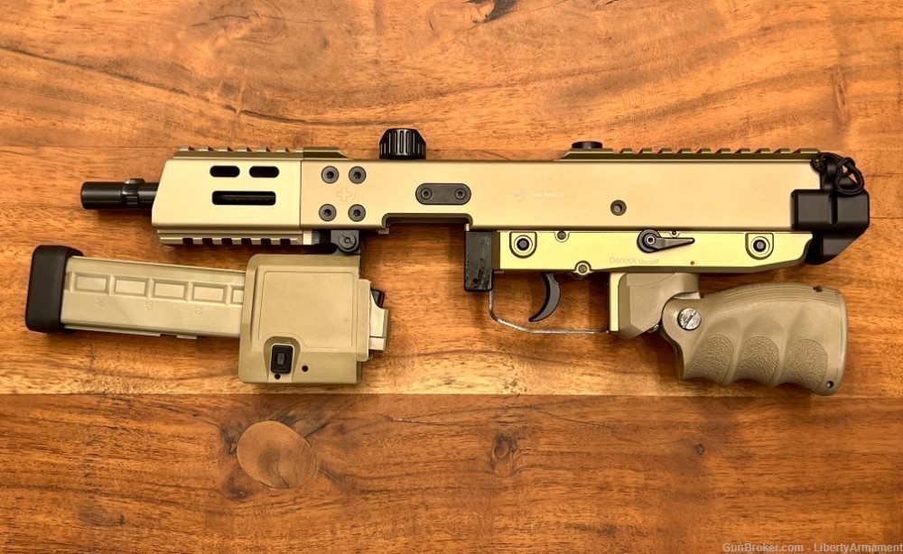 B&T KH9 Covert Coyote Pistol, BT-440000-C-FDE-US, Limited B&T Import KH9-img-1