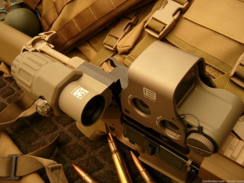 Geissele 14.5" M4 SOCOM ISSUE 5.56 NATO Cases Ammo EOTECH URGI Super Duty-img-24