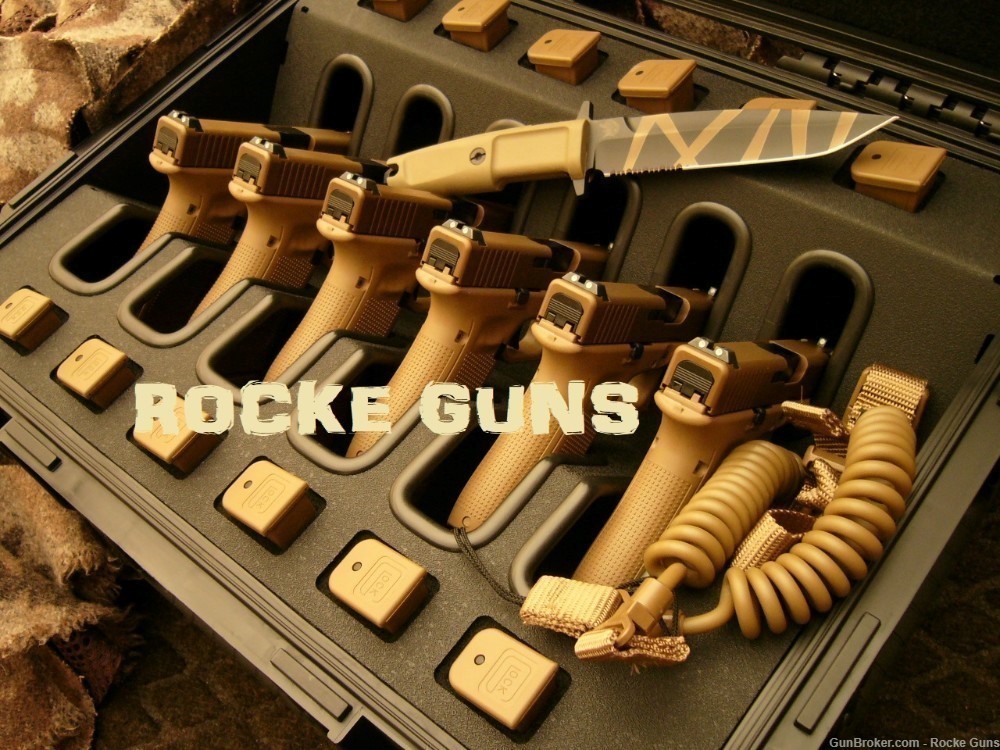 Glock G19X Wilson Combat Ammo SET 6 SEQUENTIAL SOCOM 19X 5 Cases Ammo 9MM+P-img-0