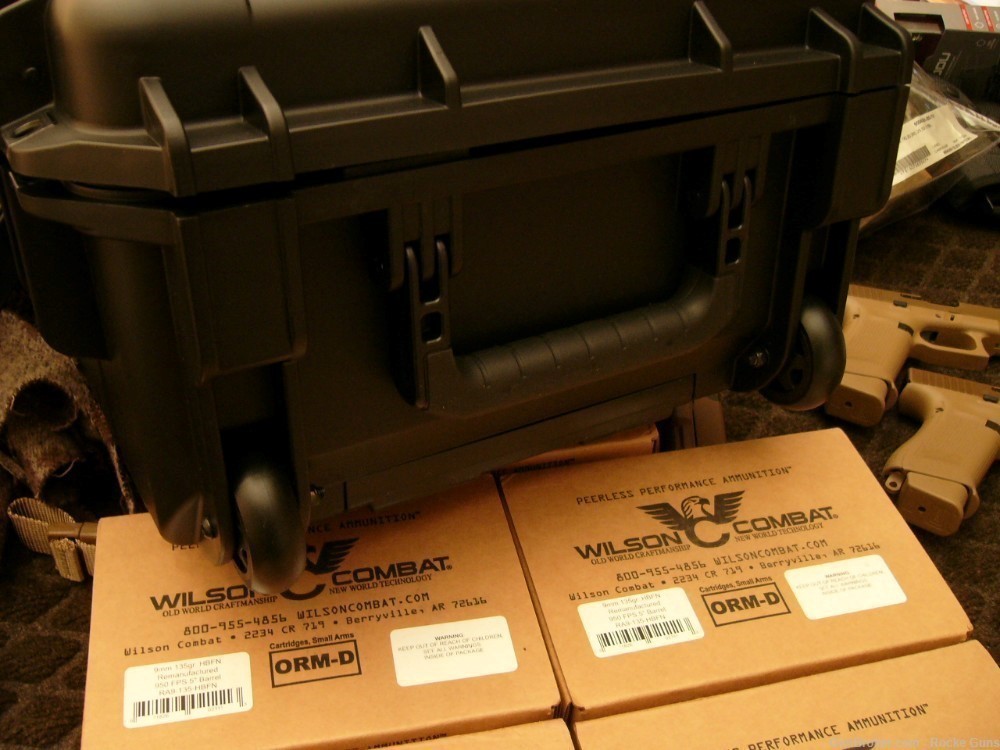 Glock G19X Wilson Combat Ammo SET 6 SEQUENTIAL SOCOM 19X 5 Cases Ammo 9MM+P-img-38