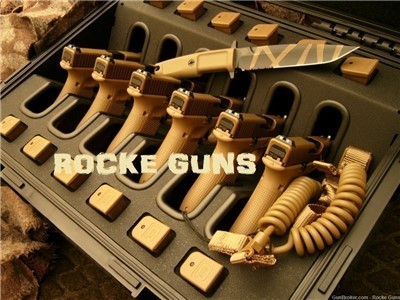 Glock G19X Wilson Combat Ammo SET 6 SEQUENTIAL SOCOM 19X 5 Cases Ammo 9MM+P