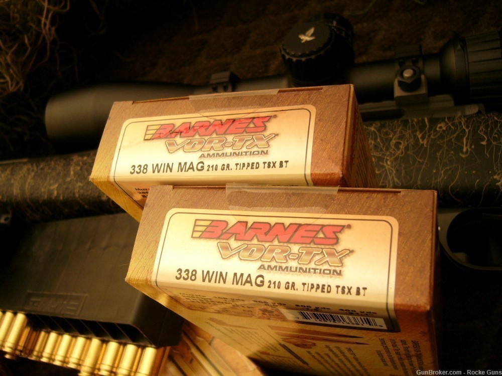 Hill Country Rifles .338 Winchester Magnum Swarovski Barnes Ammo .338 Win  -img-21