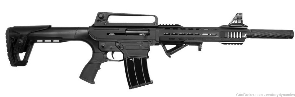 CD PK-12 Tactical Semi Auto 12 GA Shotgun 2/3" & 3" -img-1