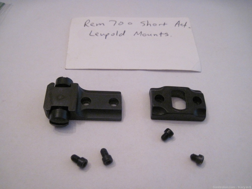  Leupold scope bases. For Remington model 700 -img-0