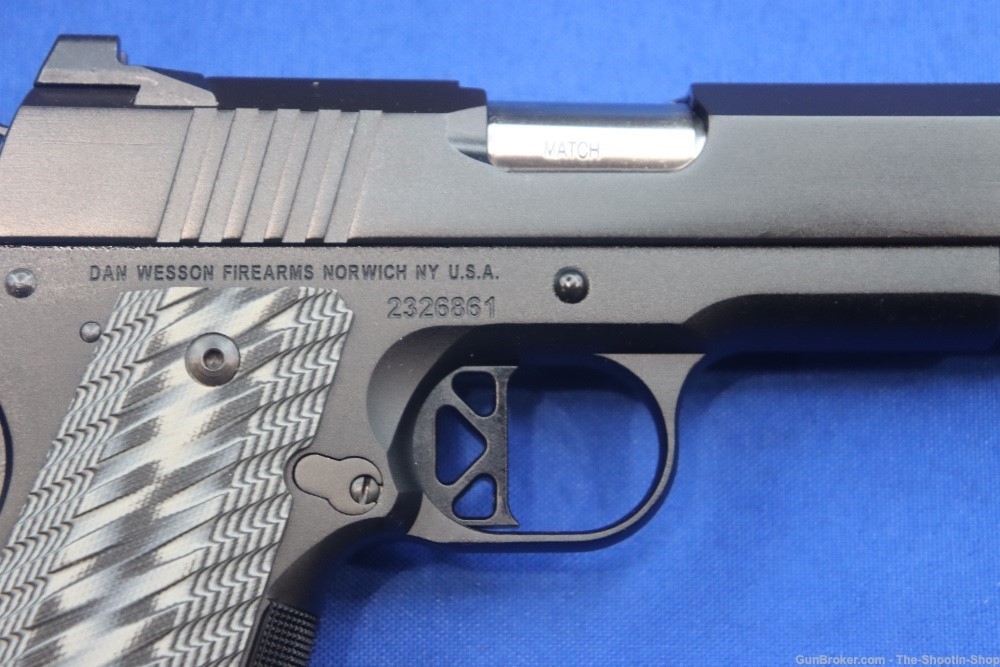 Dan Wesson Model ECP COMMANDER 1911 Pistol 45ACP 4" MATCH G10 BOBTAIL 01883-img-9