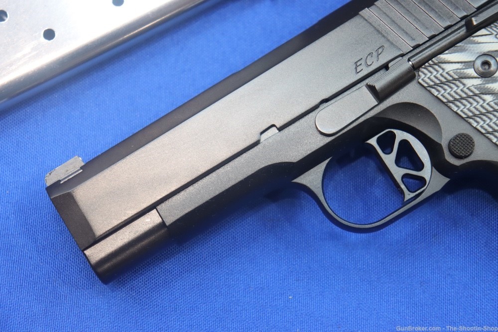 Dan Wesson Model ECP COMMANDER 1911 Pistol 45ACP 4" MATCH G10 BOBTAIL 01883-img-2