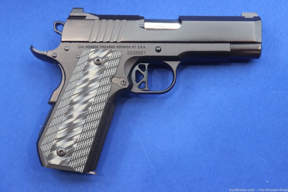 Dan Wesson Model ECP COMMANDER 1911 Pistol 45ACP 4" MATCH G10 BOBTAIL 01883-img-7