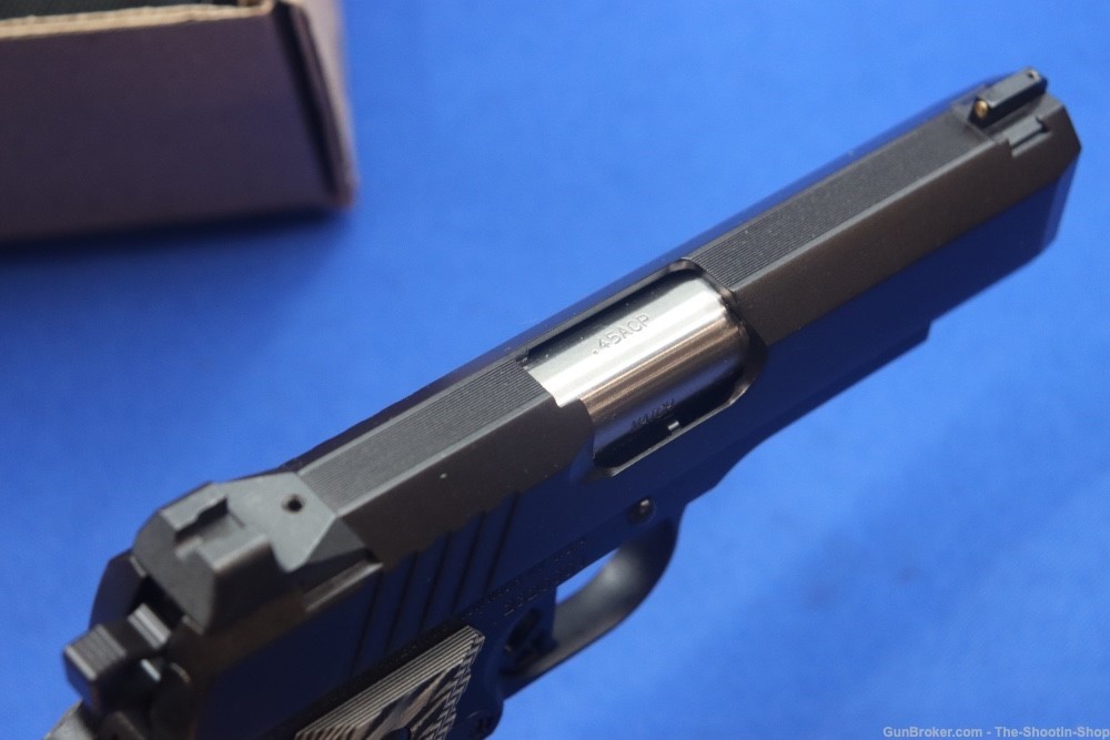 Dan Wesson Model ECP COMMANDER 1911 Pistol 45ACP 4" MATCH G10 BOBTAIL 01883-img-13