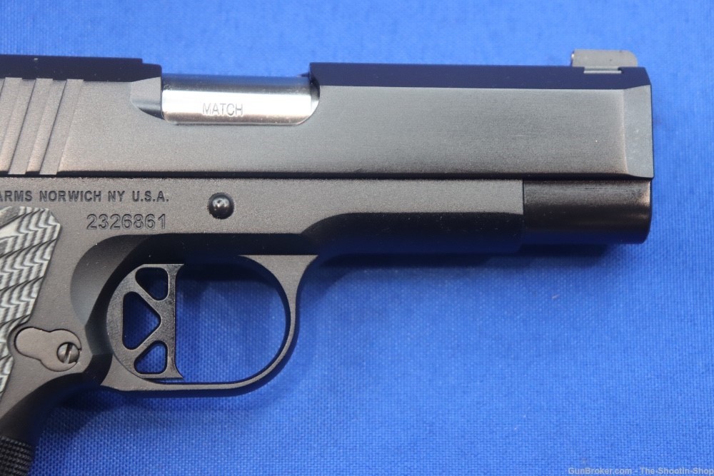 Dan Wesson Model ECP COMMANDER 1911 Pistol 45ACP 4" MATCH G10 BOBTAIL 01883-img-8