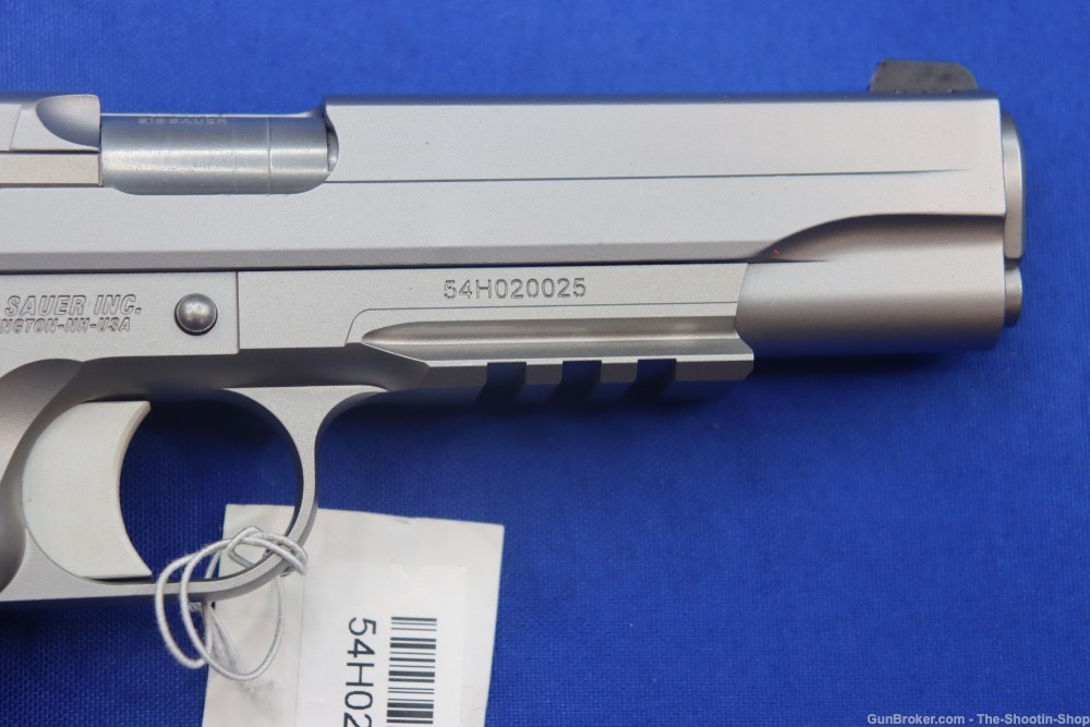 Sig Sauer Model 1911R Pistol 45ACP Stainless Steel w/ Rail 1911 SA 45 8rd-img-10