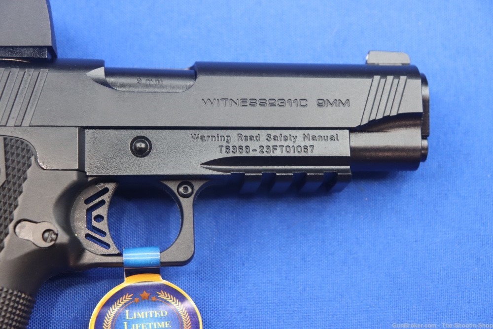 EAA Girsan Model Witness 2311 Pistol 9MM 17RD Double Stack OPTIC 4.25" SC-img-4