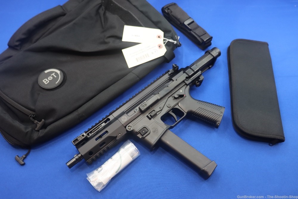 B&T Model SPC9 PDW G Tactical Pistol 9MM Luger 5.9" 3-LUG MB 32RD GLOCK MAG-img-0