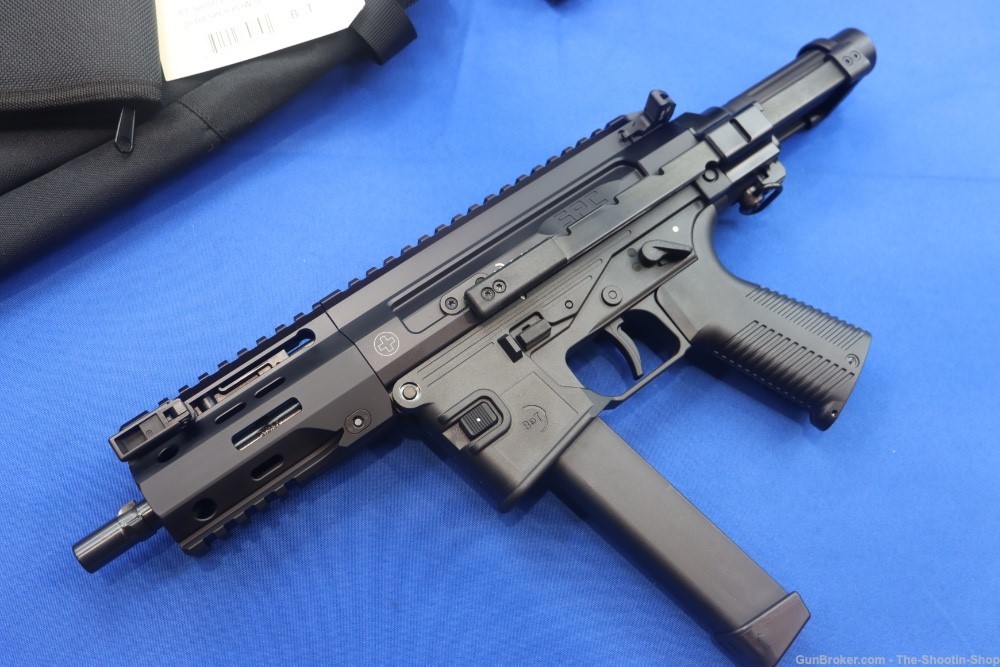 B&T Model SPC9 PDW G Tactical Pistol 9MM Luger 5.9" 3-LUG MB 32RD GLOCK MAG-img-1