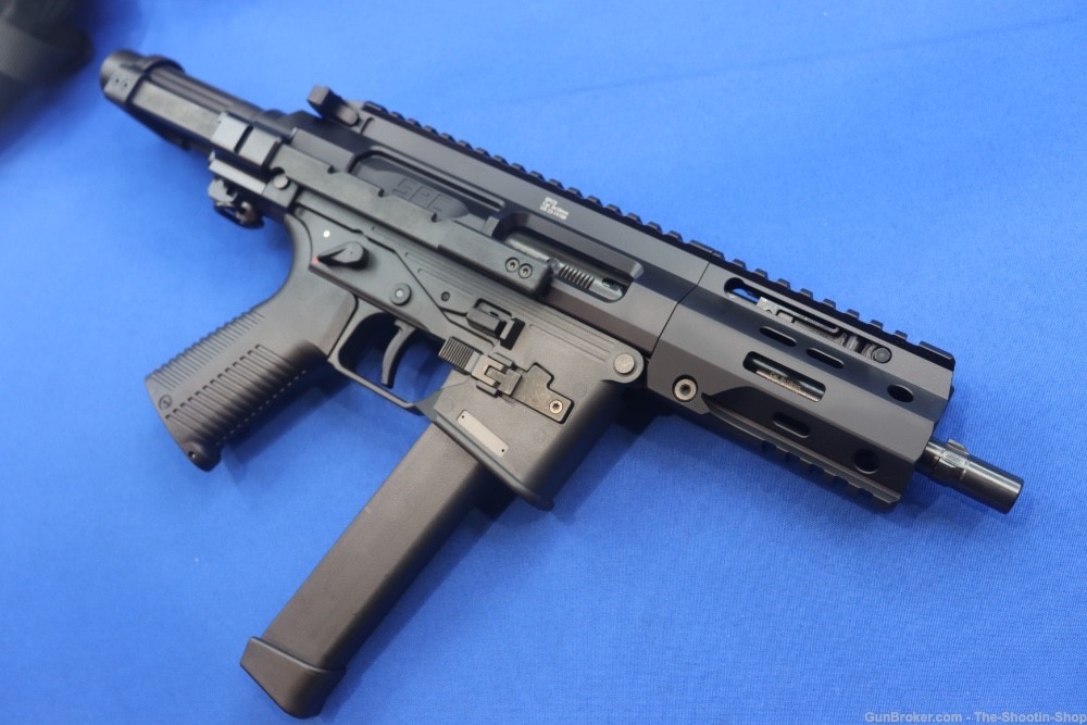 B&T Model SPC9 PDW G Tactical Pistol 9MM Luger 5.9" 3-LUG MB 32RD GLOCK MAG-img-12