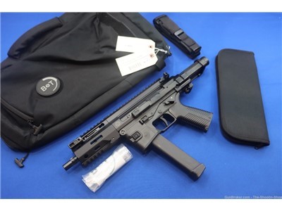 B&T Model SPC9 PDW G Tactical Pistol 9MM Luger 5.9" 3-LUG MB 32RD GLOCK MAG