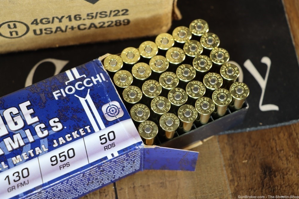 Fiocchi 38 Special Ammunition 1000RD AMMO CASE LOT 38SPL 130GR FMJ Brass NR-img-4