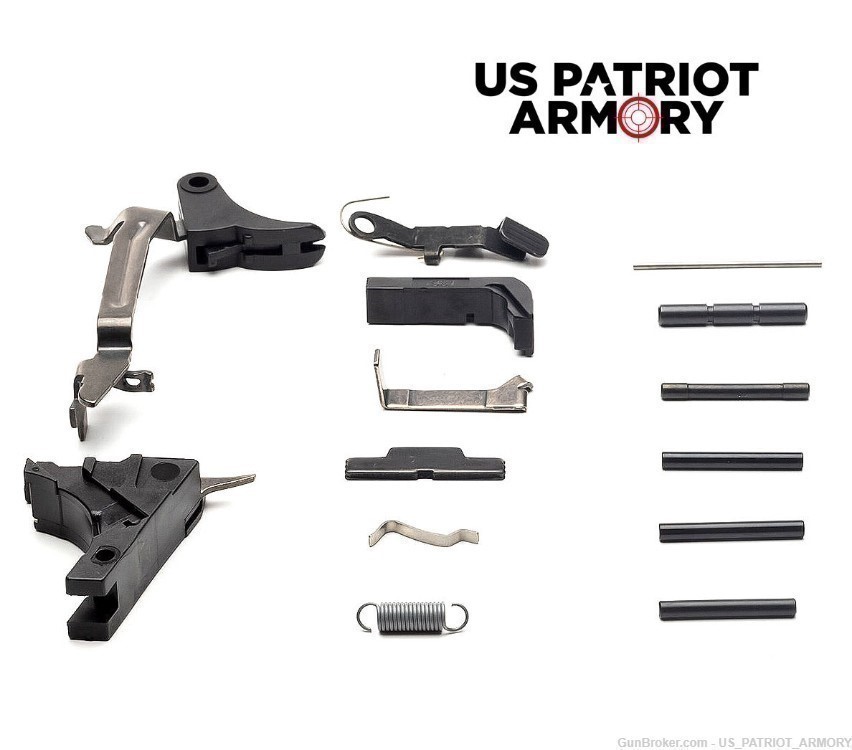 USPA  G26 Aftermarket Lower Parts Kit for Glock 26-img-0