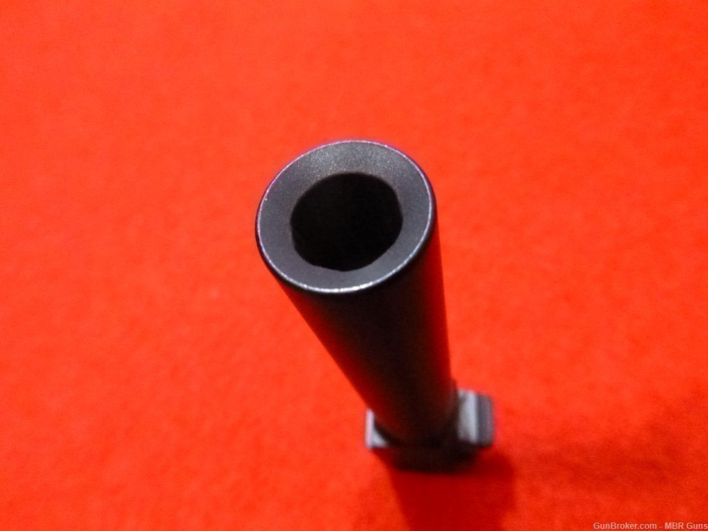 Glock 19 9mm Barrel Ported 416R Stainless Steel Black DLC Recessed Crown-img-6