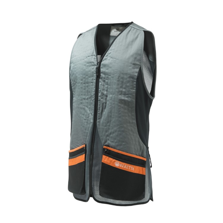 BERETTA Silver Pigeon Evo Vest, Color: Grey/Orange, Size: 3XL-img-0