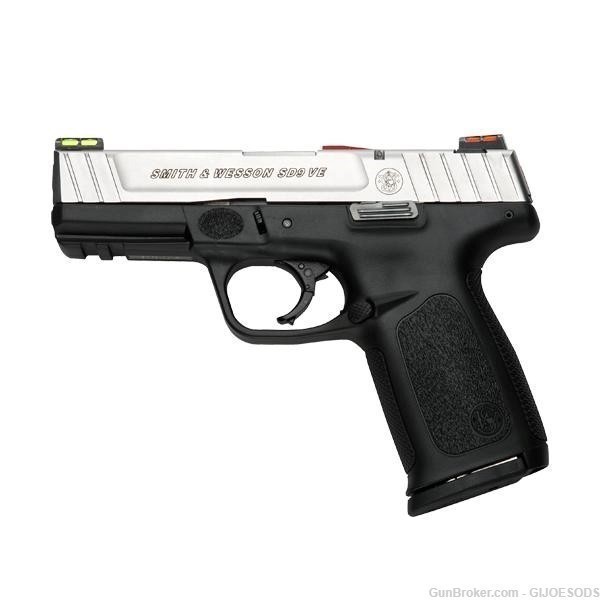 Smith & Wesson 9mm SD9 VE HI VIZ w/2 10 Rd Magazines-img-0