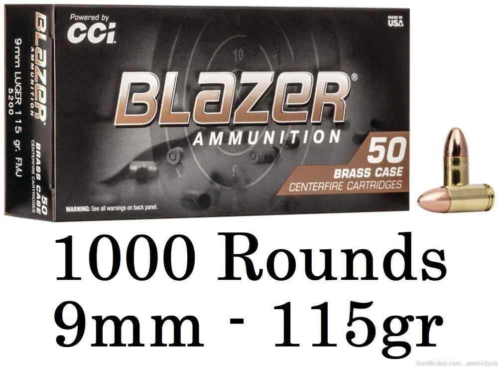 9mm CCI Blazer Brass 115gr FMJ -img-0