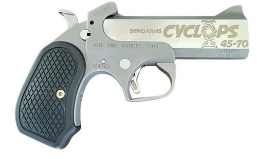 Bond Arms Cyclops 45-70 Gov't 4.25" Stainless Ext-img-0