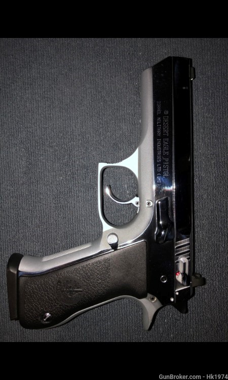 Magnum Research Baby Desert Eagle 9mm Israel IMI POLISHED CHROME rare LNEW-img-3