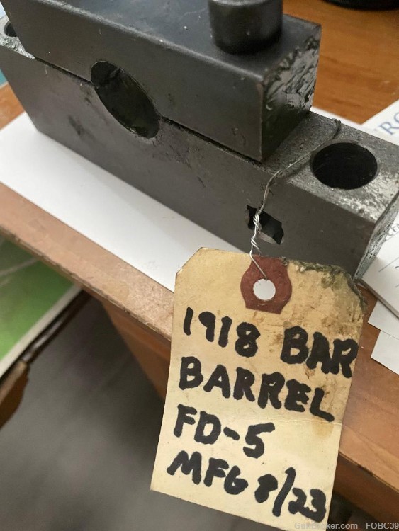 1918 BAR barrel vise tool gunsmith post war 1/2 DRIVE-img-0
