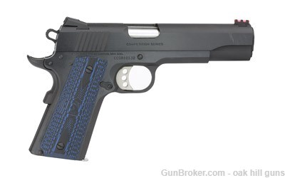 Colt 1911 Competition Series 70 .45 acp Blue G10 FO O1970CCS *NEW*-img-1