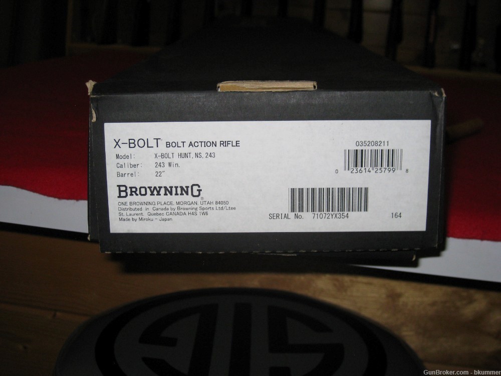 Browning X-Bolt Hunter in 243 Winchester Caliber NIB-img-12