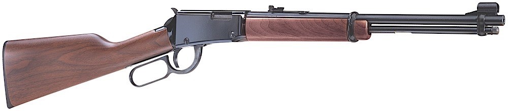 Henry Classic Lever Action 22 S/L/LR Rifle 18.5 15 LR/17 L/21 S Walnut -img-1