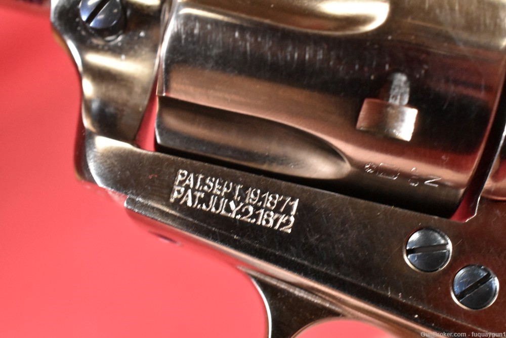 Uberti 1873 Cattleman DOC 357 Magnum 4.75" Nickel Plated Pearl 1873-img-27