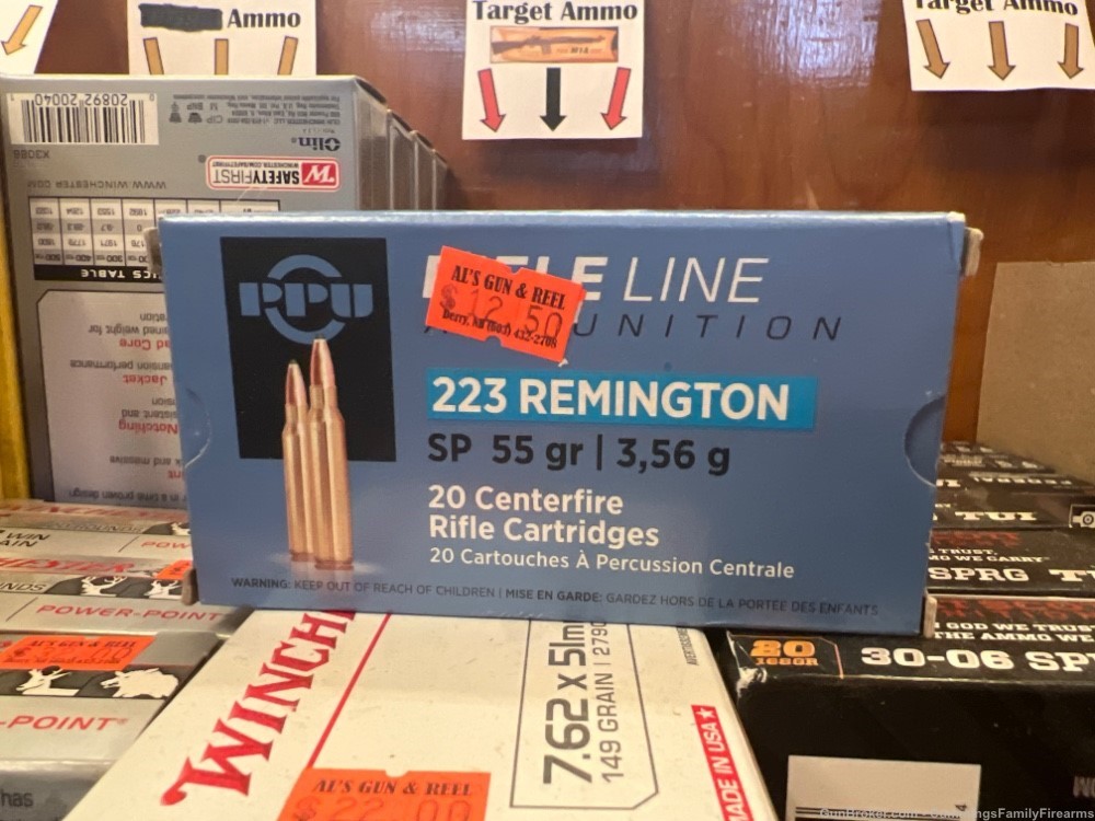 PPU Rifle Line 223 Remington 55 Gr -img-0