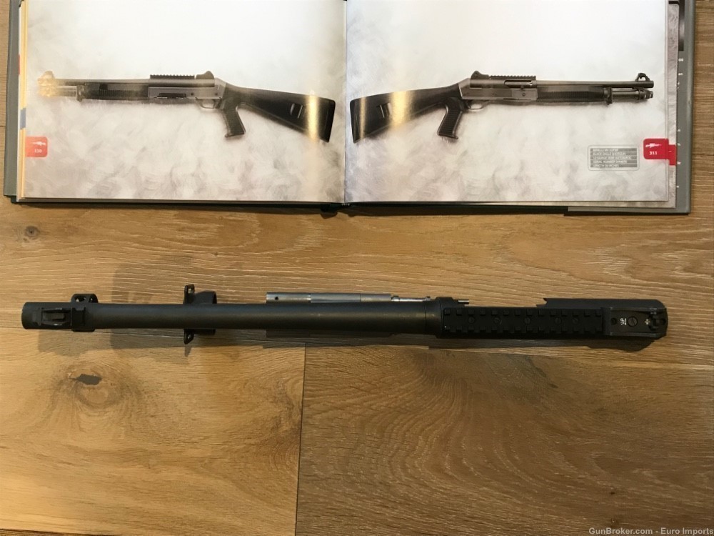 Benelli PROTOTYPE M4 M1014 Barrel Assembly Bayonet Lugs HK Grey Room Rare -img-16