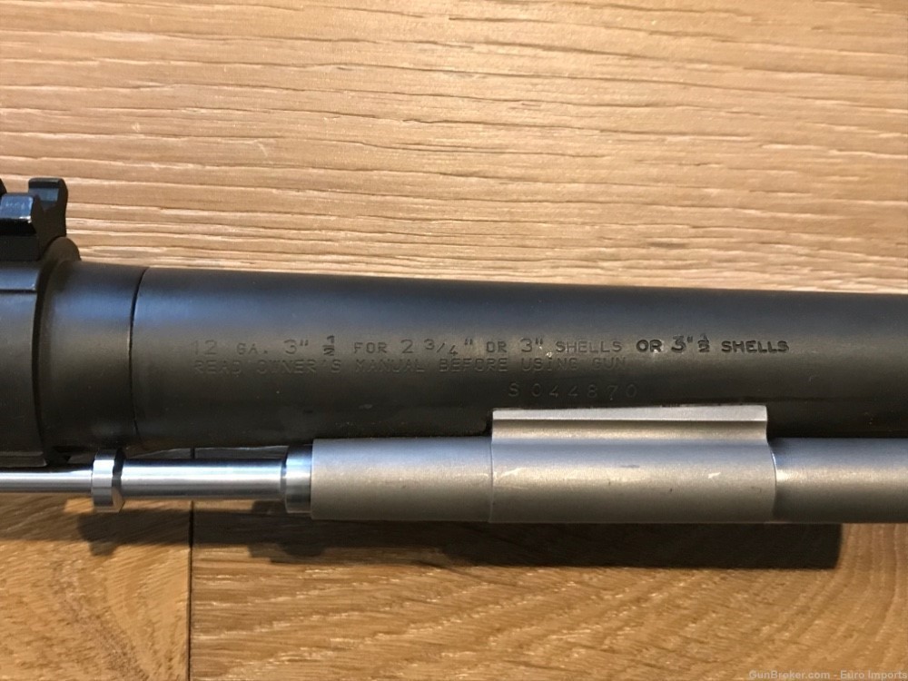 Benelli PROTOTYPE M4 M1014 Barrel Assembly Bayonet Lugs HK Grey Room Rare -img-8
