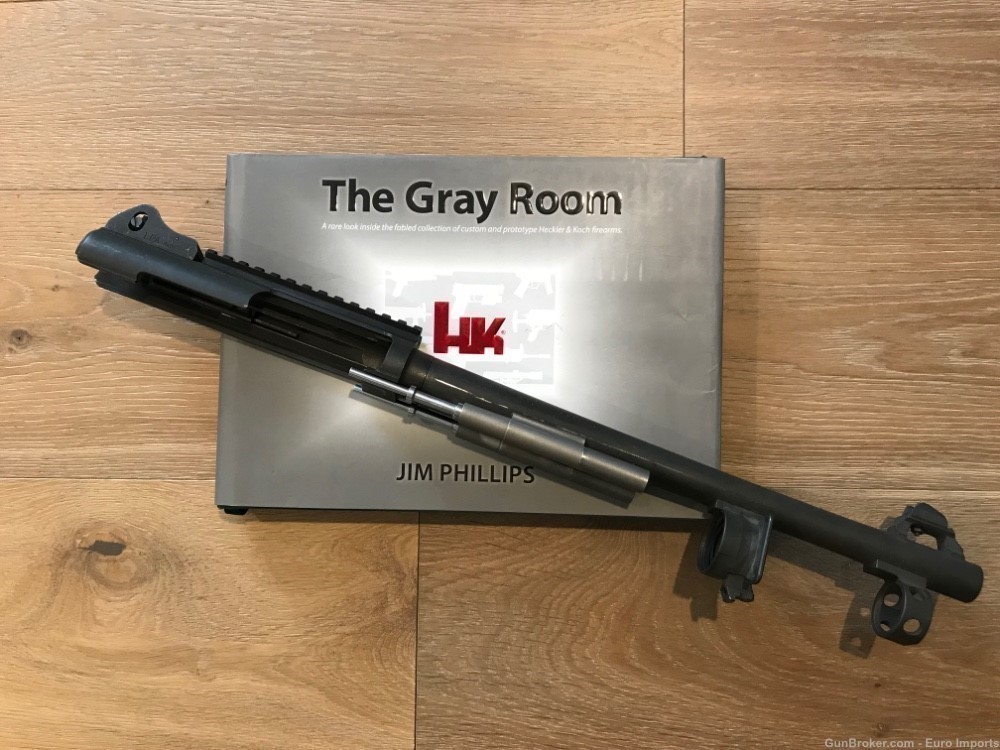 Benelli PROTOTYPE M4 M1014 Barrel Assembly Bayonet Lugs HK Grey Room Rare -img-0