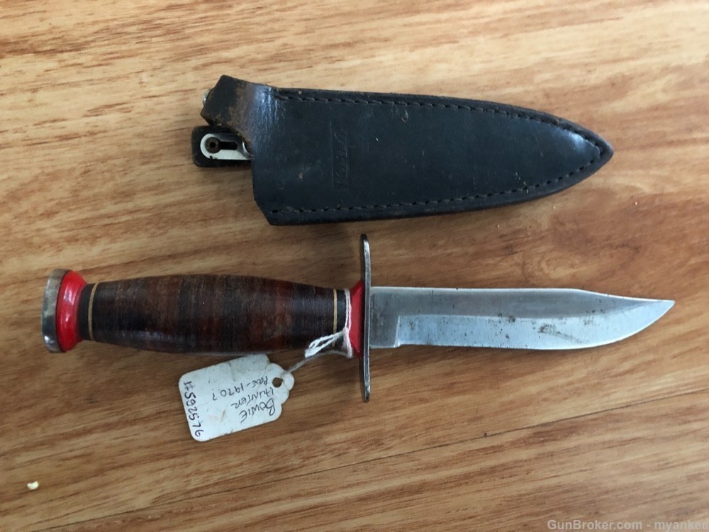 Schade Walden N.Y. U.S.A Sheath Knife-img-0