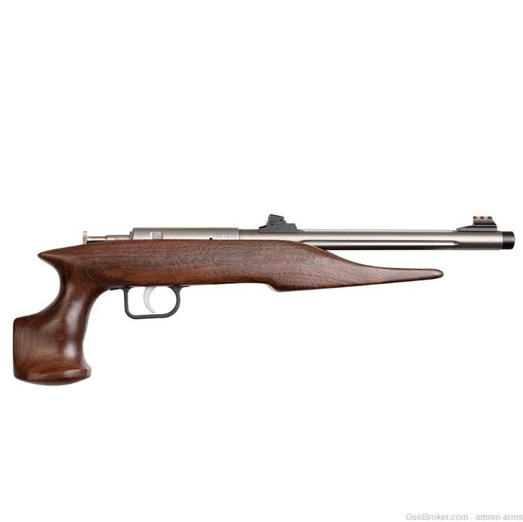 Keystone KSA Chipmunk Hunter Single Shot .22 LR 10.5" TB Walnut 40101-img-1