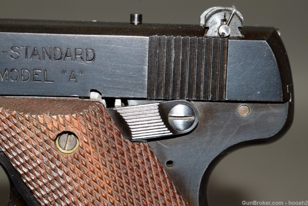 Nice High Standard Model A Semi Auto Pistol 22 LR C&R 1941-img-10