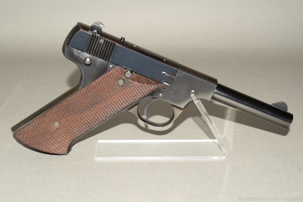 Nice High Standard Model A Semi Auto Pistol 22 LR C&R 1941-img-0