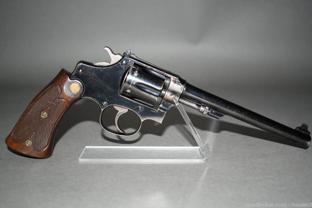 Smith & Wesson Model 22/32 Bekeart Double Action Revolver 22 LR 6" C&R-img-0