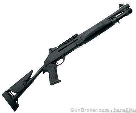 NIB Benelli 11724 M4 Entry Tactical Shotgun 14" SBS 12 Gauge 5 Shot-img-0
