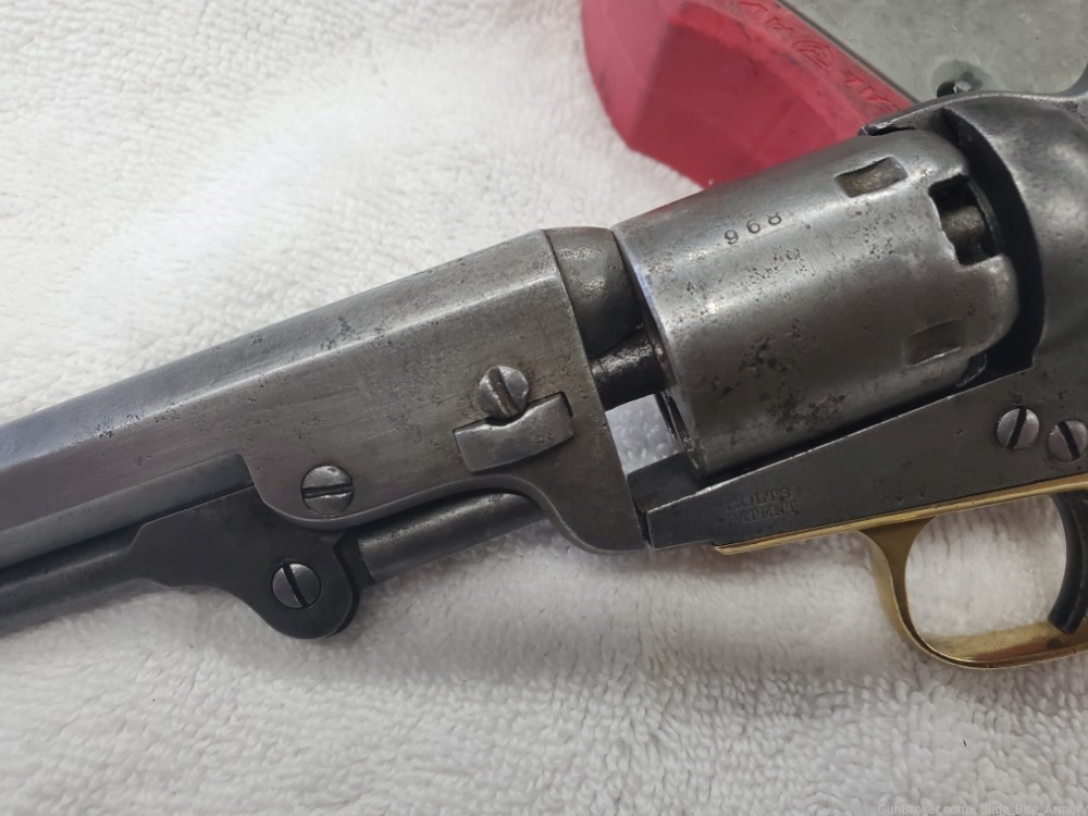 Colt 1849 Pocket .31 Caliber Revolver Black Powder Cap & Ball-img-1
