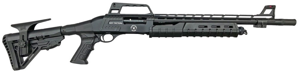Silver Eagle Arms RZ17TAC RZ17 Tactical 12 Gauge 3 18.50 4+1 Black Rec Blac-img-1