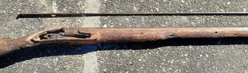 Original Springfield 1816 Musket Great Barrel Exceptional Ramrod Bad Wood-img-5