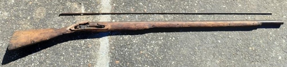 Original Springfield 1816 Musket Great Barrel Exceptional Ramrod Bad Wood-img-4