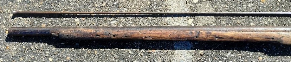 Original Springfield 1816 Musket Great Barrel Exceptional Ramrod Bad Wood-img-1
