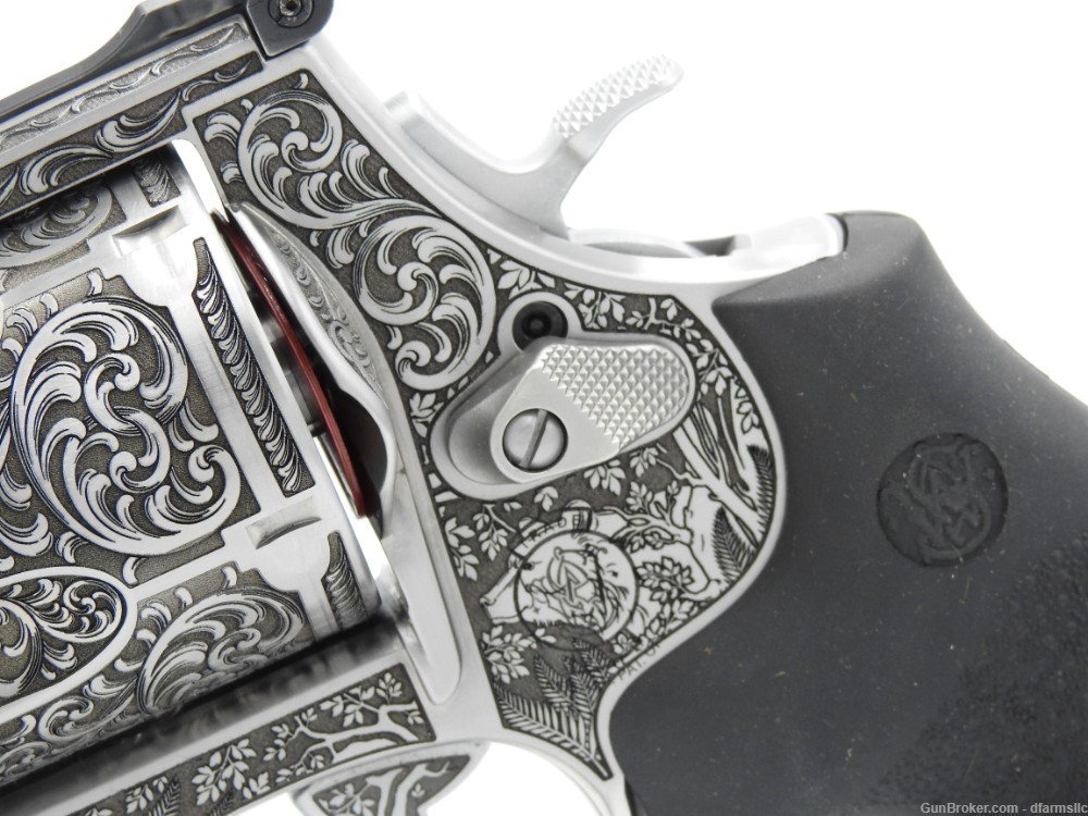 Ultra Rare Custom Engraved S&W Smith & Wesson 500 S&W500 4" 500 MAG COMP-img-6